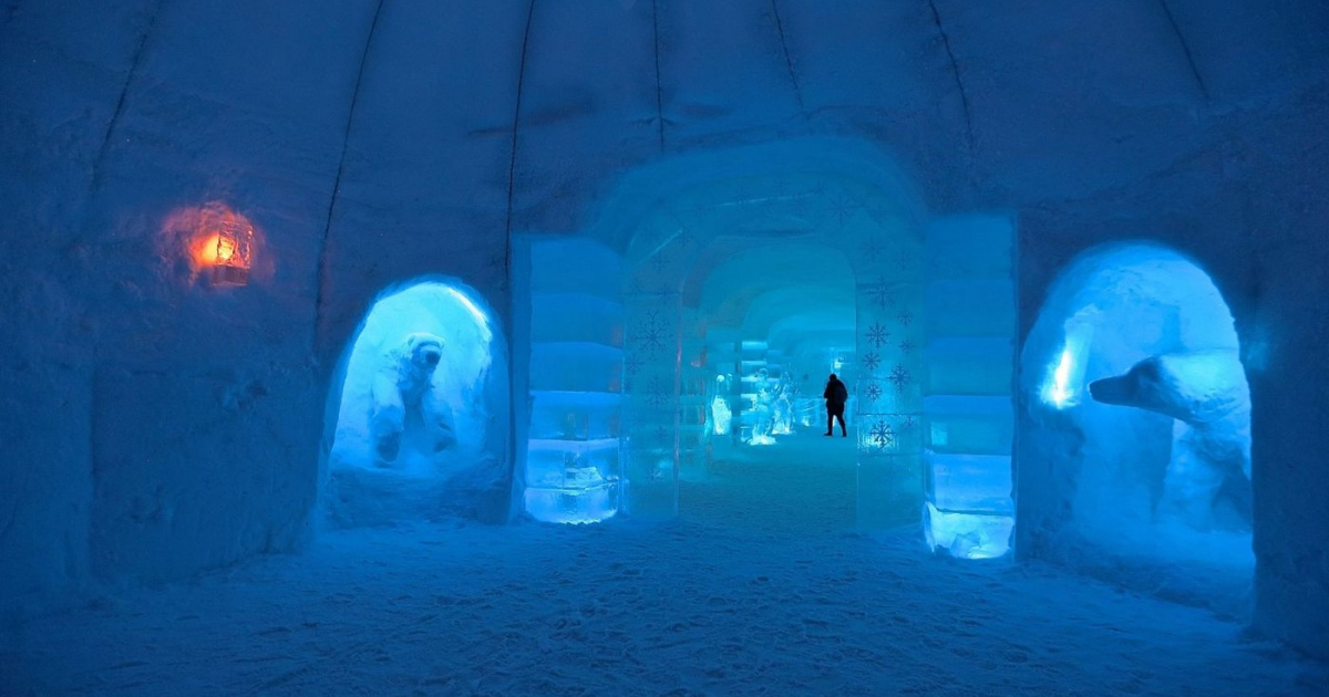 Igloo Alaska башня